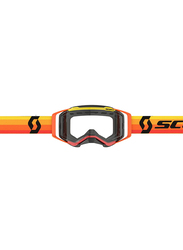 Scott Prospect Enduro Clear Works Goggle, Orange/Yellow