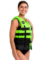 Jobe 4 Buckle Life Vest, Small, Lime