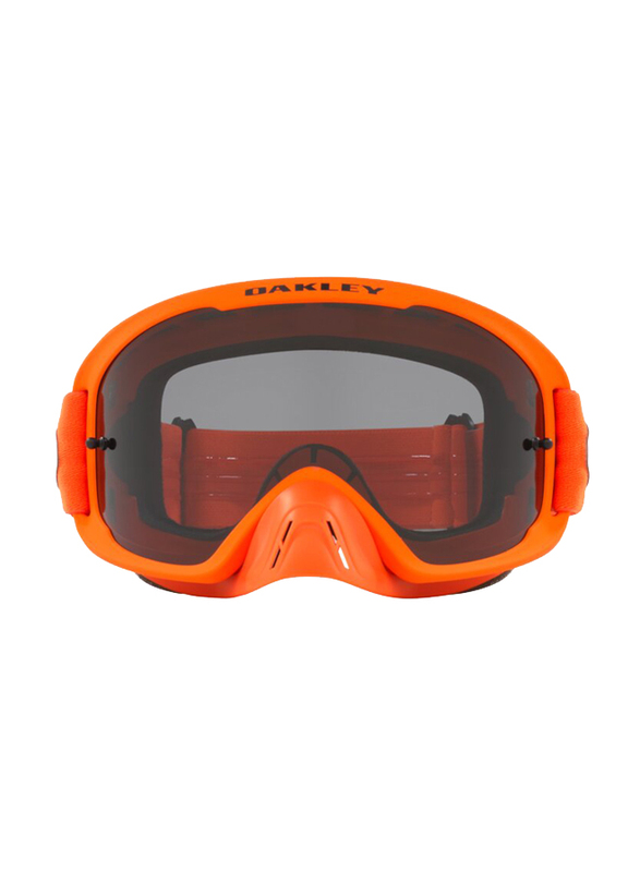 Oakley O-Frame 2.0 Pro MX Goggles, One Size, Orange/Dark Grey