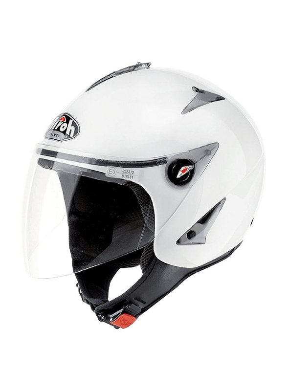 Airoh Jt Helmet, Medium, JT14-M, White Gloss