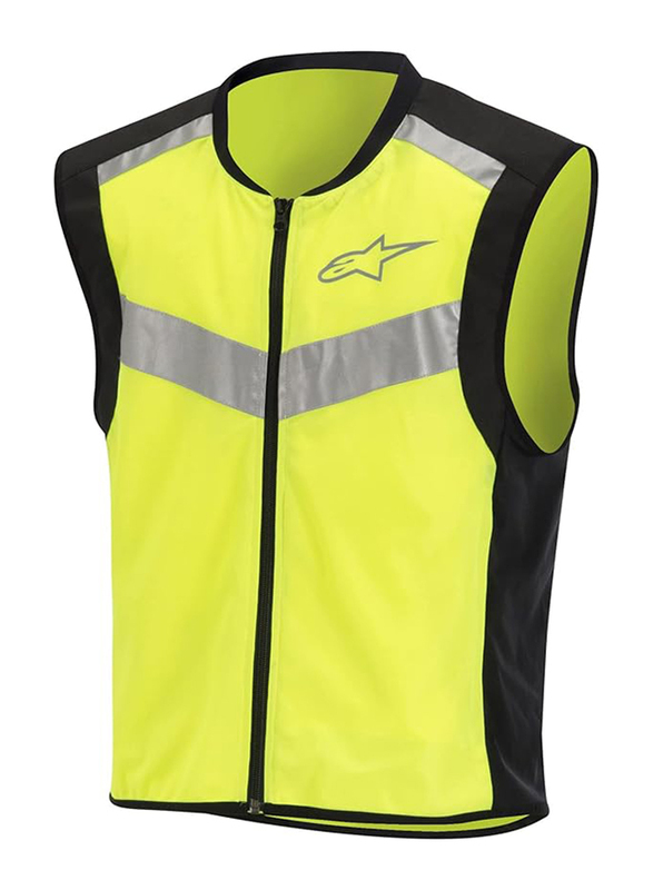 Alpinestars Flare Neon Vest, Fluo Yellow, Medium