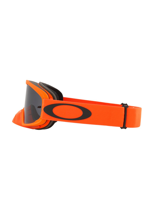 Oakley O-Frame 2.0 Pro MX Goggles, One Size, Orange/Dark Grey