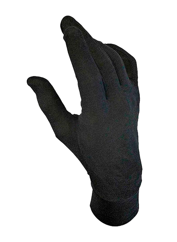 Dainese Silk Underglove, Large, Black