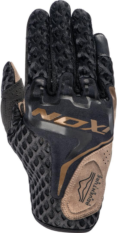 Ixon Dirt Air Summer Motorcycle Gloves, 1060, 2X-Large, Black/Sand