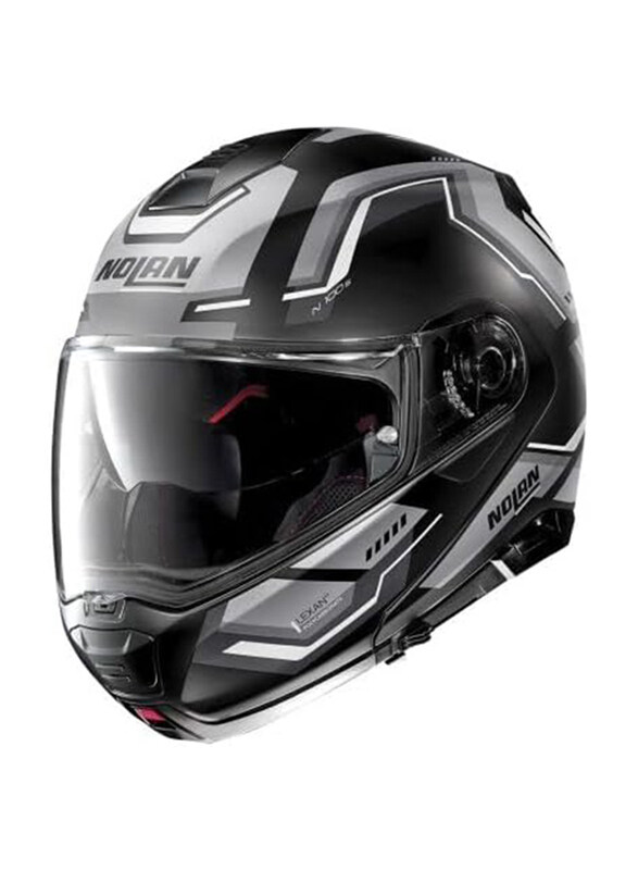 

Nolan Upwind N-Com 57 Flip-Up Motorcycle Flat Helmet, N100-5, Black, Small