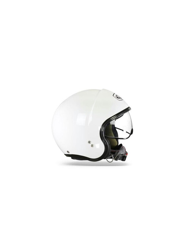 Nolan N21 Classic 005 Open Face Motorcycle & Scooter Helmet, X-Small, Metal White