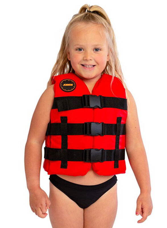 Jobe Nylon Life Vest for Kids, Red