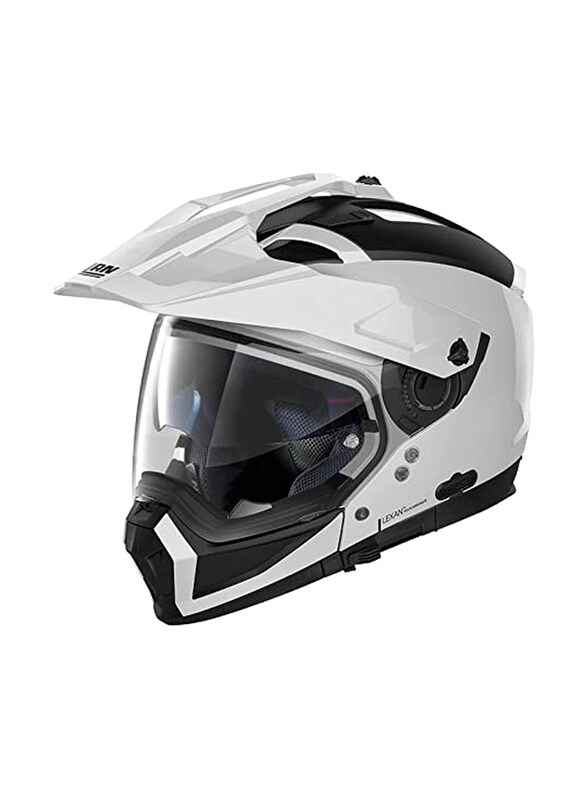 

Nolan N70-2X Classis N-Com 005 Convertible Motorcycle Helmet, White, Large