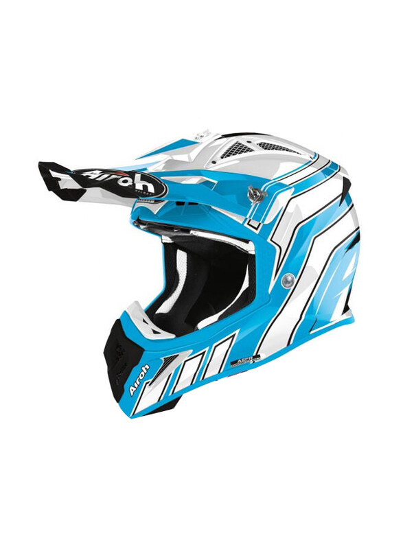 Airoh Aviator Ace Art Helmet, X-Large, AVAAR99-XL, Azure Gloss