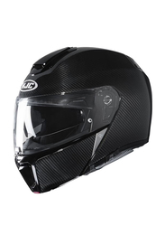 HJC RPHA 90s Carbon Solid Helmet, X-Large, RPHA90S-CAR-XL, Black