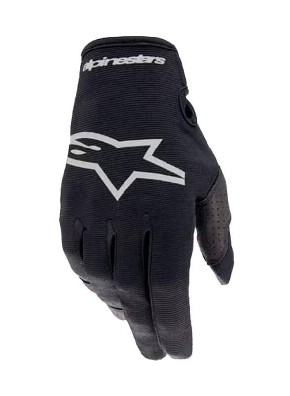 

Alpinestars Radar Gloves, Black/Brushed Silver, Medium