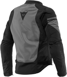 Dainese Air Fast Mens Textile Motorcycle Jacket, 201735258-291-52, Black/Gray, Size 52