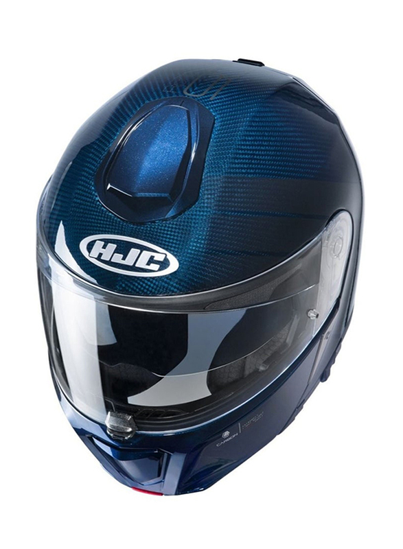 HJC RPHA 90S Balian Carbon Helmet, Large, Blue/Carbon