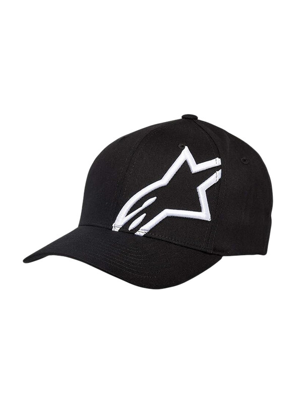 

Alpinestars Corp Shift 2 Flexfit Baseball Cap for Men, S-M, Black/White