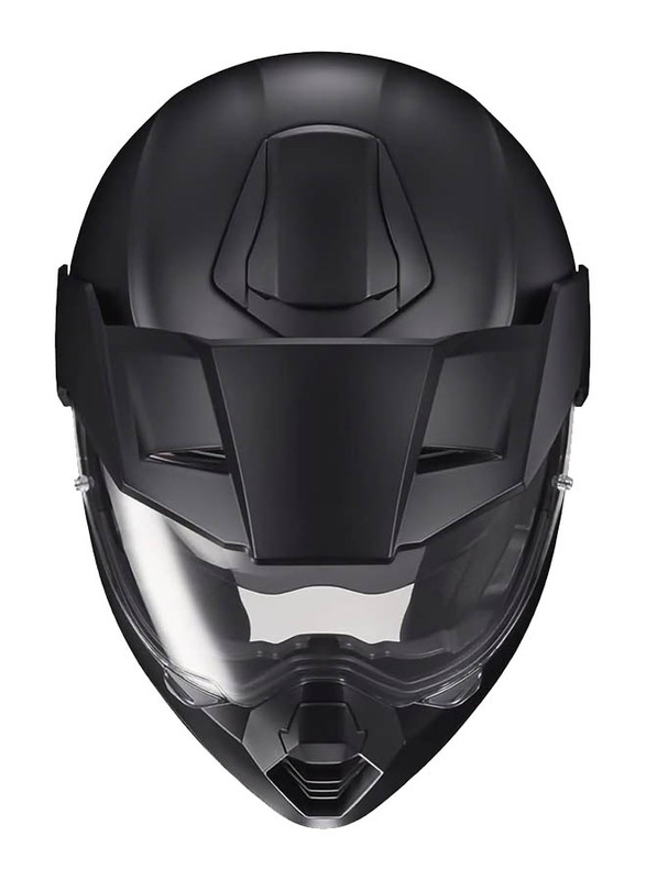 HJC Helmets C80 Solid Semi Flat Flip-Up Helmet, X-Large, Black