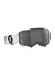 Scott Fury LS Light Sensitive Grey Goggle, Premium Black/White