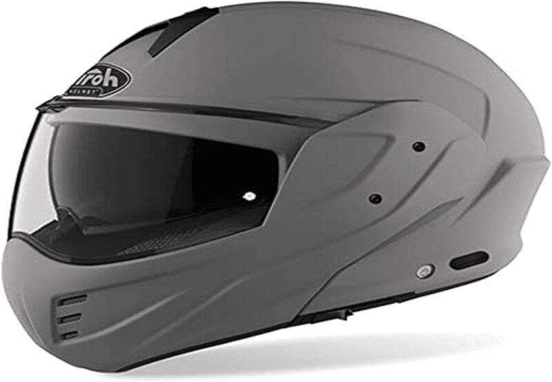 

Airoh Mathisse Flip-Up Motorcycle Helmet, Medium, Grey