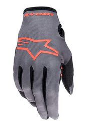 Alpinestars Radar Gloves, Magnet/Neon Red, Large