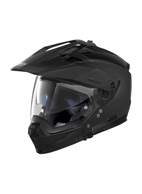 

Nolan N70-2X Classic 010 Motorcycle Helmet, Matt Black, Medium