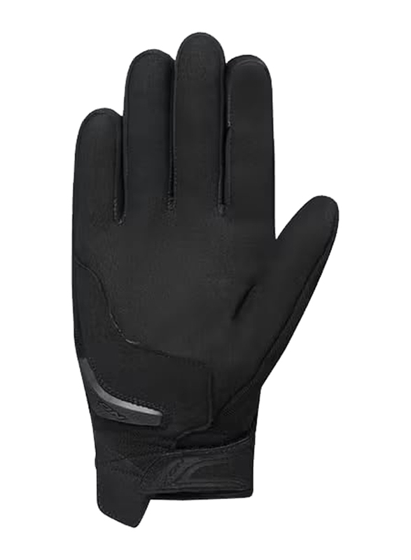 Ixon Hurricane Motorcycle Summer Gloves, Small, Black