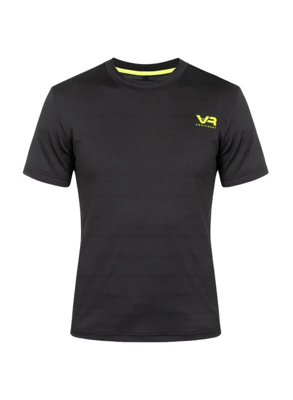 

Vr46 Short Sleeve T-Shirt for Men, X-Large, Black, EQMTSAC00104004