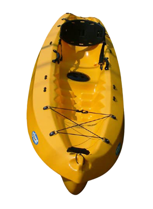 Winner Velocity Sit-On-Top (SOT) Kayak Without Seat, Yellow