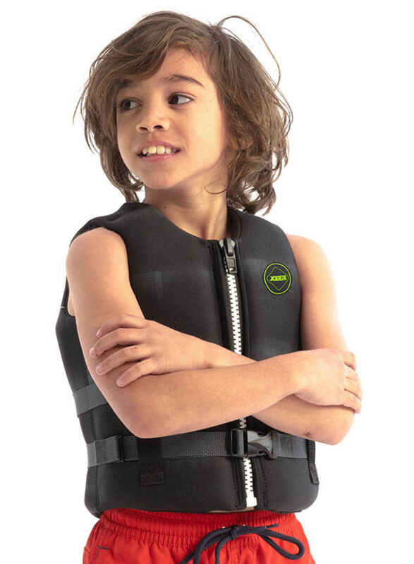 Jobe Neoprene Vest Youth for Kids, Size 14, Black