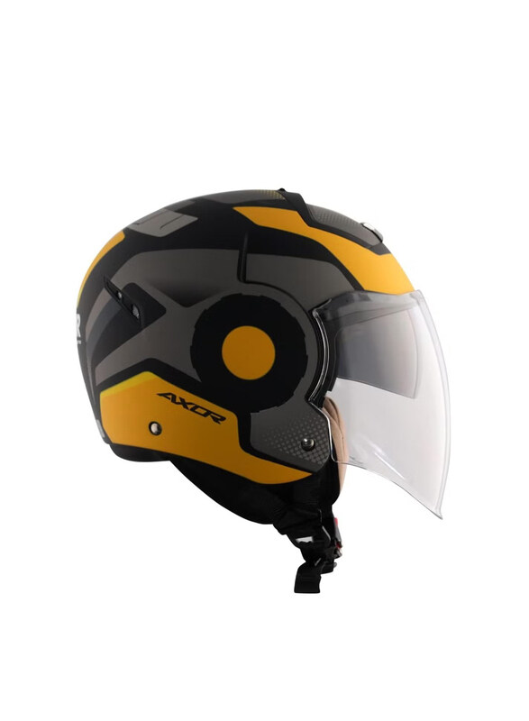 

Axor Striker Ultron Dull Helmet, Large, Black/Yellow