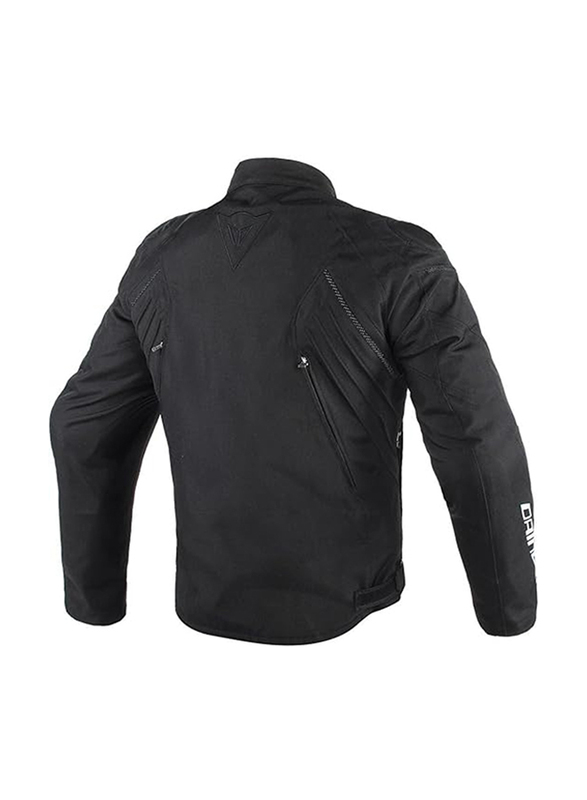 Dainese Avro D2 Tex Jacket, Black/White, Size 54