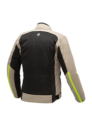 Tucano Urbano Network 3G Bikers Jacket, Small, Black/Sand