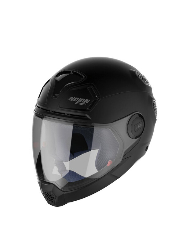 

Nolan N30-4 VP Classic Motorcycle Flat Helmet, Small, Black
