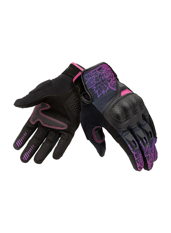 Tucano Urbano Lady Stacca Gloves, Small, Black/Purple