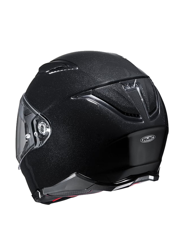 HJC F70 Solid Metal Helmet, Medium, F70-SOL-M, Black