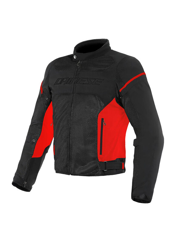 Dainese Air Frame D1 Tex Jacket, Black/White, Size 60