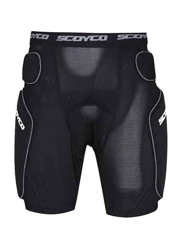 

Scoyco PM01 Motocross Protective Shorts for Unisex, Regular, Black