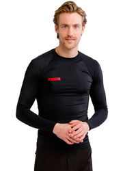 Jobe Rash Guard Long sleeve Top for Men, Medium, Black