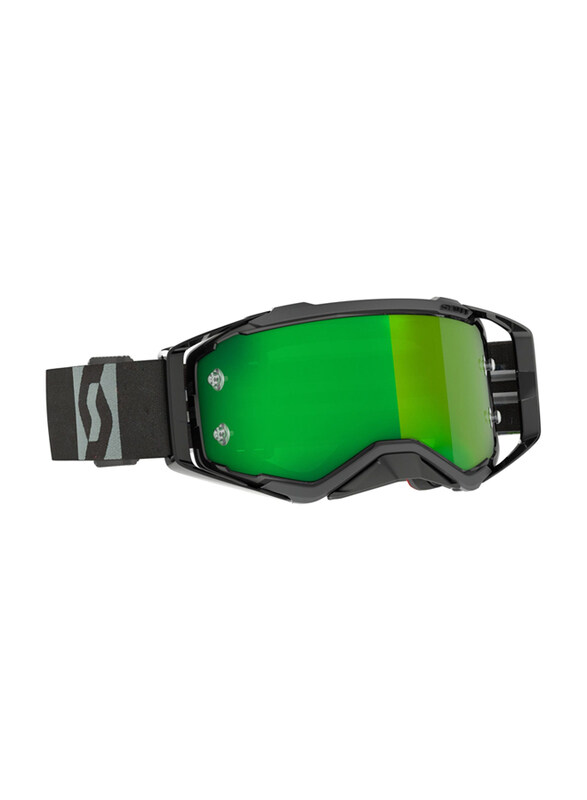 Scott Prospect Green Chrome Works Goggle, Black/Grey