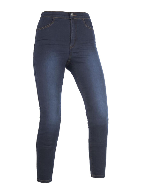 

Oxford Super 2.0 Reinforced Motorcycle Riding Jeggings for Women, R12, Blue
