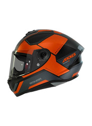 Axxis Draken S Sonar B3 Helmet, Large, Ff112C, Matt Fluorescent Orange