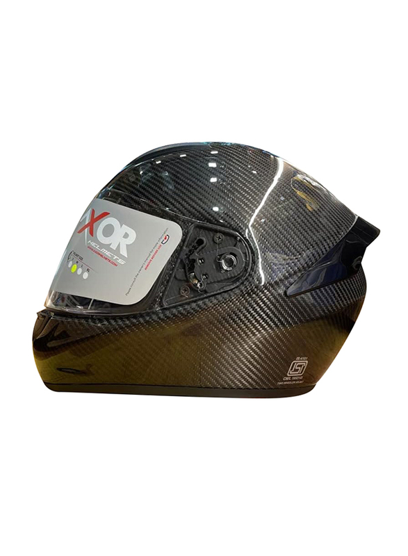 Axor Rage Carbon Full Face Helmet, Small, Carbon Black
