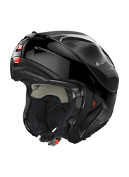 Nolan X-Lite Ultra Carbon Flip-Up Motorcycle Helmet, Carbon Black, Medium