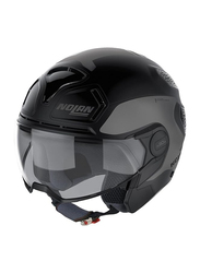 Nolan Group SPA Blazer Flat Lava Helmet, Medium, N30-4VP-020-, Black/Grey