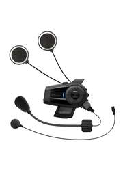 Sena 10C EVO Motorcycle Bluetooth Camera and Communication System with HD Speakers, Black