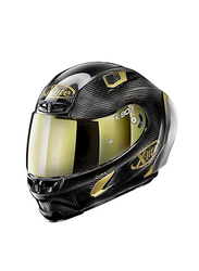 Nolangroup Spa X-Lite X803 RS Carbon Golden Edition Motorcycle Helmet, Gold/Black, Medium