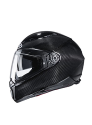 HJC F70 Carbon Solid Helmet, Small, F70-CAR-SOL-S, Black