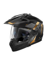 Nolan Skyfall N-Com Flat Helmet, Large, N70-2 X 06, Gold/Black