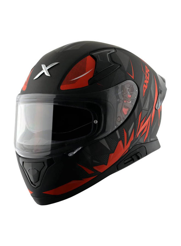 Axor Apex Hunter DV Dull Helmet, X-Large, Black/Orange