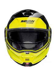 Nolan Group Spa Plus Distinctive N-Com Flip-Up Helmet, Small, Black