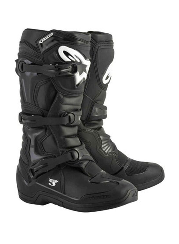 Alpinestars Tech 3 Safety Boots, Black, Size 8