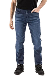 Ixon Marco Bike Riders Jeans for Men, X-Large, Blue